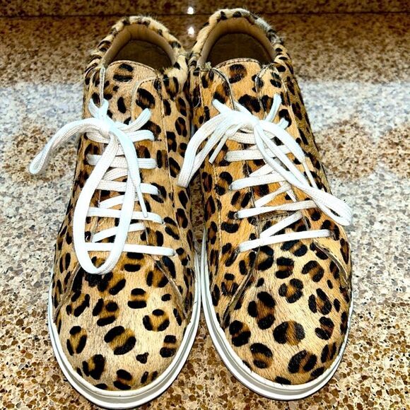 Leopard 🐆 print vegan 🌱 sneakers by Nasty Gal. Cleaned and Sanitized! - Picture 4 of 17